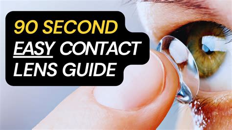 Image result for How to Put in Contact Lenses for a Beginner