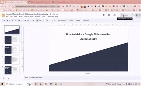 Image result for How to Move Google Slides to Next Slide Automatically