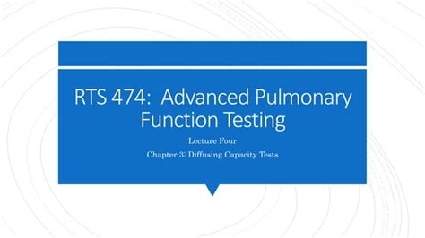 Toradh íomhá ar Diffusing Capacity