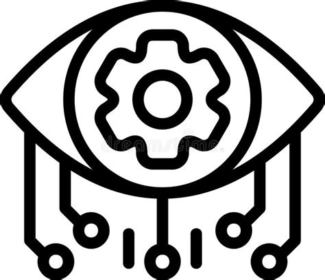 Toradh íomhá ar Computer Vision Data Icon