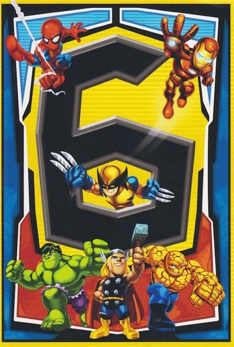 Image result for Number 6 Marvel