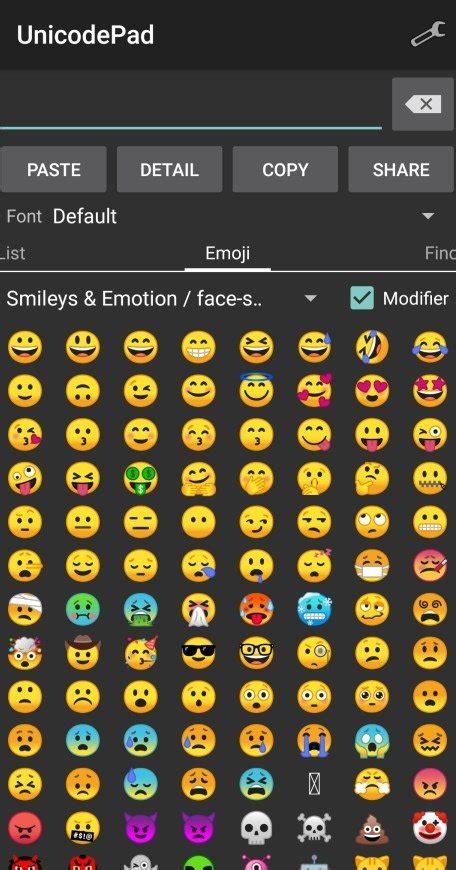 Toradh íomhá ar Unicode Keyboard Apk