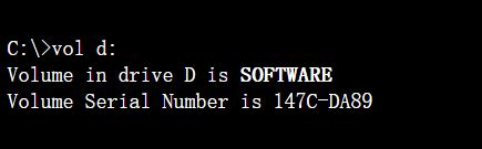 Vol Commands in Command Prompt に対する画像結果