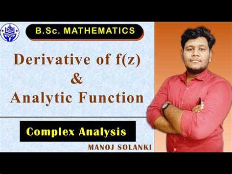 Image result for Complex Analysis Analytic Function Differentiable Function