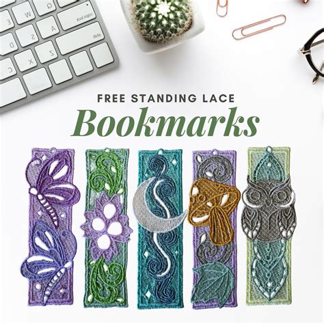 Machine Embroidery Bookmark Designs માટે ઇમેજ પરિણામ