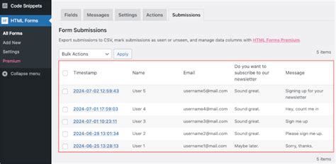 Toradh íomhá ar Important HTML Forms