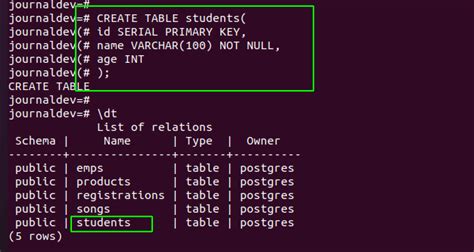Image result for Create Table with Decimal in PostgreSQL