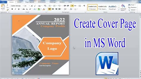 Afbeeldingsresultaten voor Cover Page in Winword