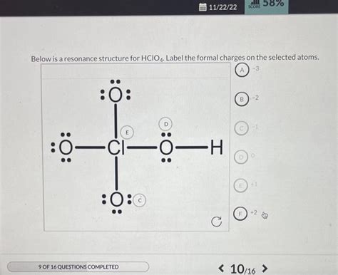 Image result for Clo4 Resonance Structure