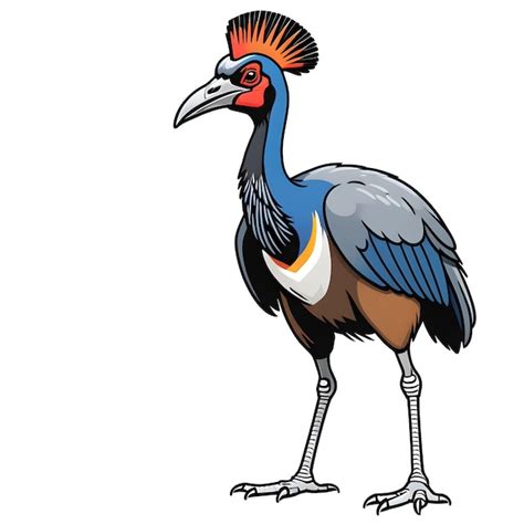 Image result for 3D Model of a Crested Crane