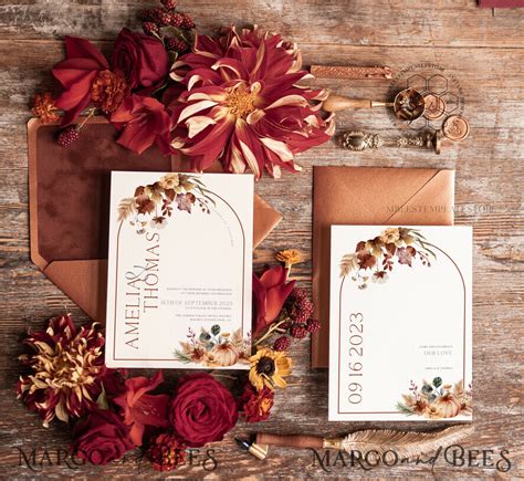 Rustic Wedding Invitations Kit に対する画像結果