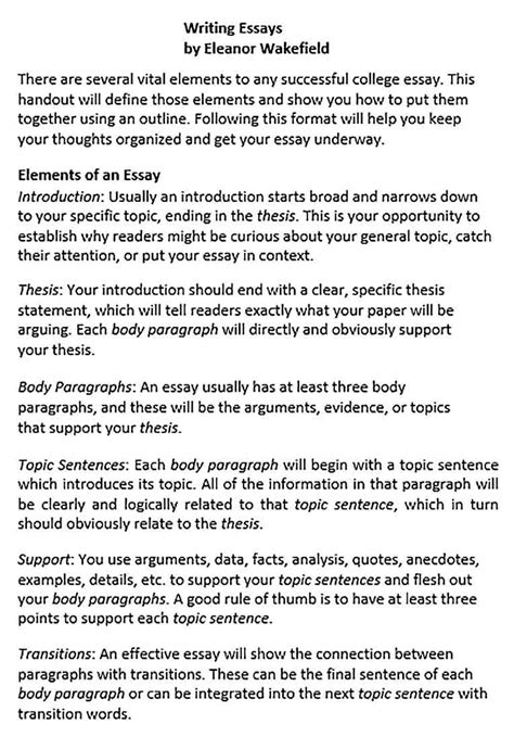 Essay Sample Format に対する画像結果