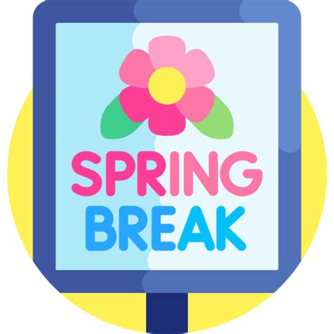 Image result for Spring Break Icon
