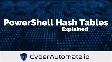 Hash Table PowerShell に対する画像結果