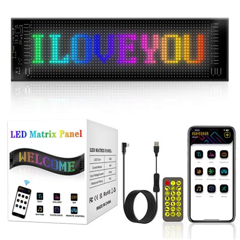 Image result for LED Matrix Panel 20X64