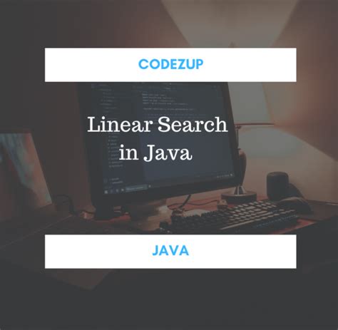 Linear Search String Java に対する画像結果