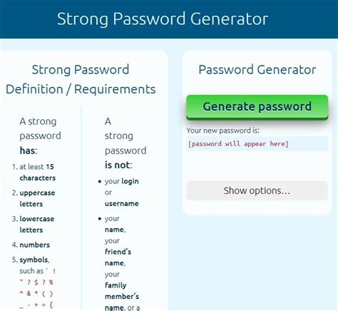 Image result for Alphanumeric Password Generator