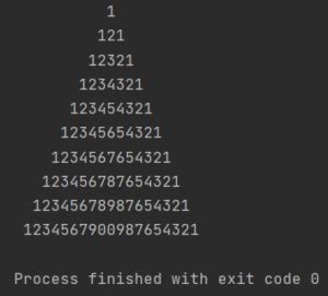 Image result for How to Print Number Pyramid in Python