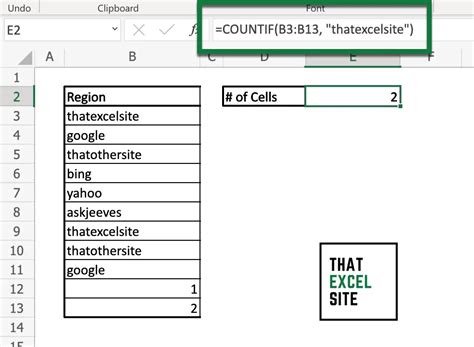 Excel Count Cell Containing Text に対する画像結果