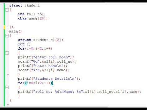 C Struct Array に対する画像結果
