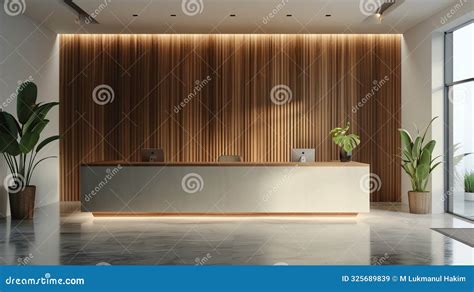 Image result for Hotel Reception Design with PVC Panel