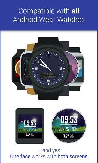 Popular Android Wear Watchfaces に対する画像結果