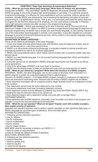 10th Class Computer Science Notes に対する画像結果