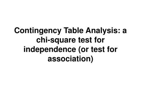 Image result for Chi-Square Test 3X3 Contingency Table Example