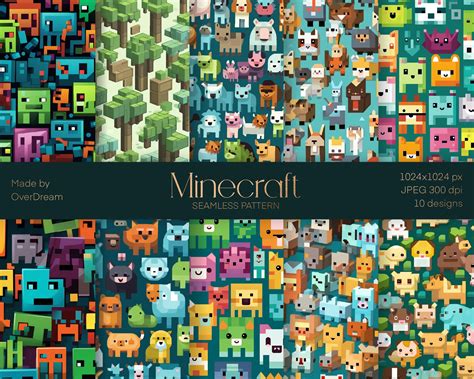 Image result for Watermark Pattern Minecraft Background