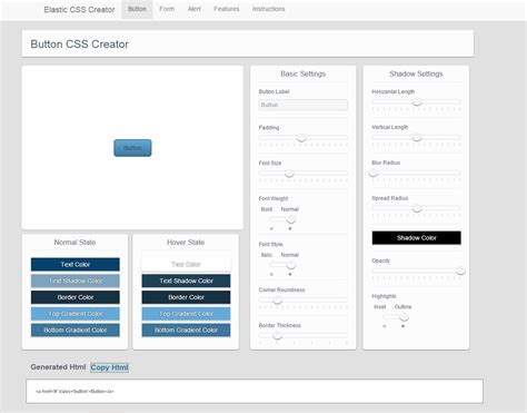 Image result for HTML/CSS Creator