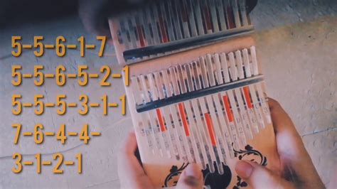 Image result for Kalimba Songs Tutorial Easy