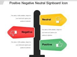 Positive/Negative Neutral Symbols PowerPoint Table に対する画像結果