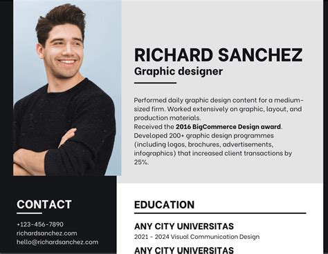 Image result for Resume Bio Examples