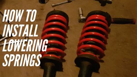 Install Lowering Springs に対する画像結果