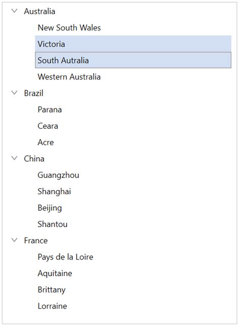 Toradh íomhá ar C# WPF TreeView Checked