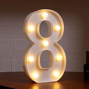 Image result for Battery Powered LED Numbers Display
