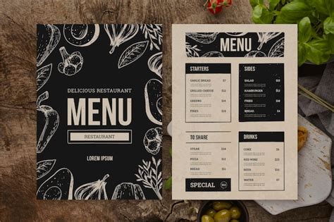 Restaurant Menu Vector Freepik に対する画像結果