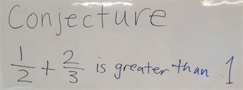 Image result for Conjecture Definition Math