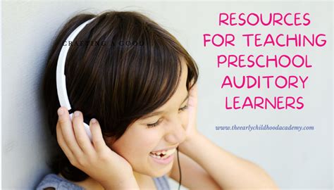 Image result for Auditory Learning Teaching