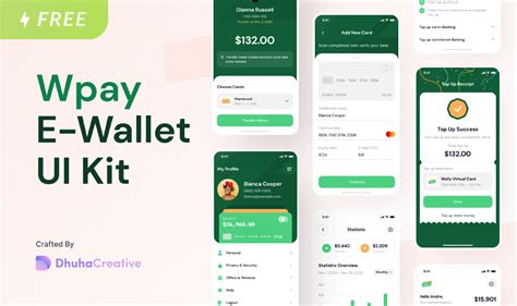Toradh íomhá ar Wallet UI Design Simple
