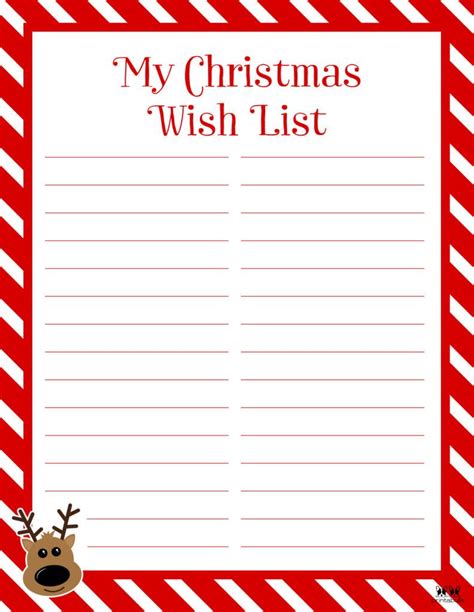 Christmas List Checklist に対する画像結果