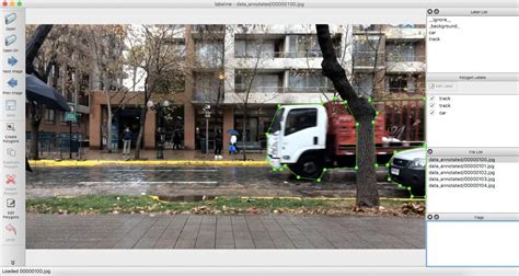 LabelMe MATLAB Tool Box に対する画像結果