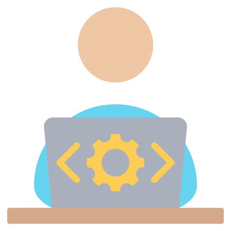 نتيجة الصورة لـ Developer Icon No Background