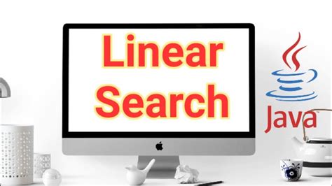 Image result for Linear Search Java VTU Programming