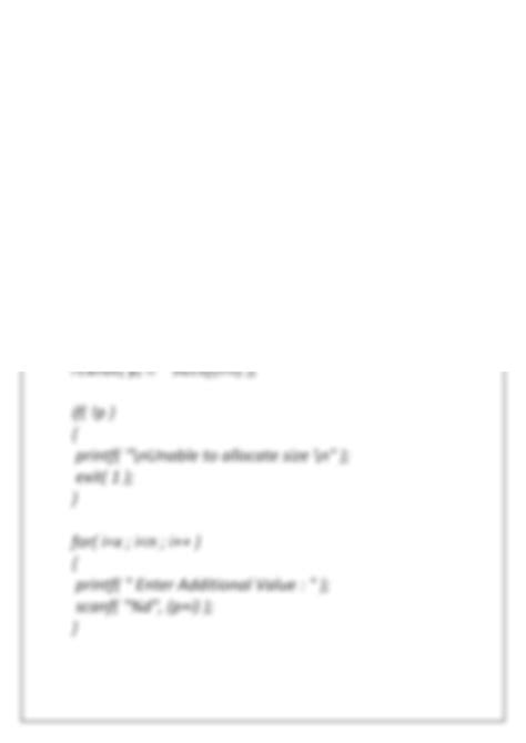 Image result for Realloc Program Output