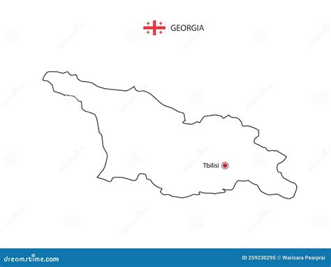 Toradh íomhá ar MapBox Georgia Map