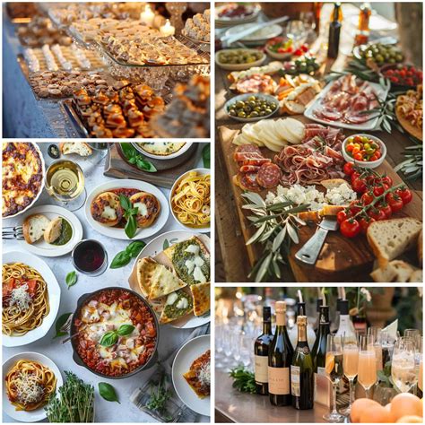 Image result for Italian Wedding Menu 3 Course