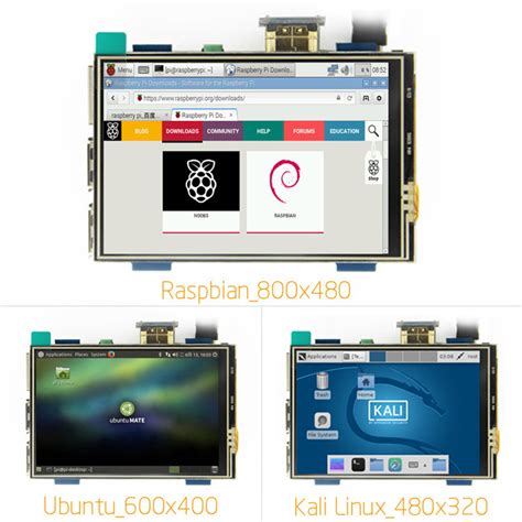 HDMI Display Raspberry Pi LCD Touch Screen – Rhobot.Id