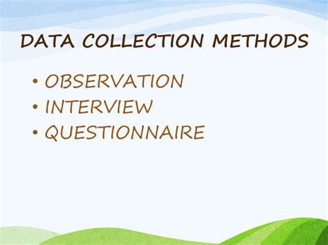 Image result for Data Collection Methods Grade 12