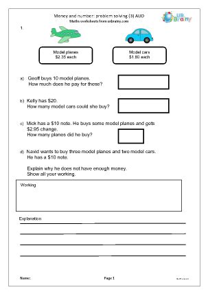 Money Management Math Problems に対する画像結果